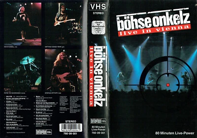 (VHS)  Videokassette - Böhse Onkelz – Live In Vienna - Bild 1 von 2