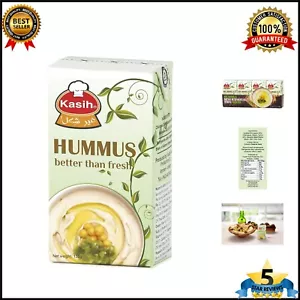 Hummus 135g Pack of 4 Vegan Chickpea & Tahini Dip - Picture 1 of 5