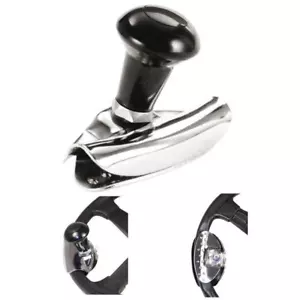 Universal Third Hand Steering Wheel Knob - Spinner Handle Turning Car Truck - Picture 1 of 1