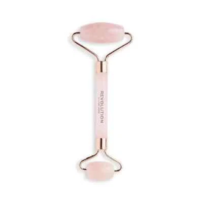Revolution Skincare Rose Quartz Facial Roller New & Boxed