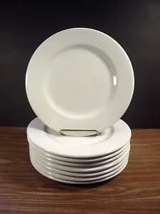 Nuovo Set di 4 Piatti Insalata Bianca SELCA 8 3/8" - Made in Portugal - Foto 1 di 2