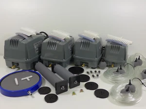 HAILEA Hi Blow HAP-Serie 60, 80, 100, 120 Teichbelüfter Sauerstoffpumpe Belüfter - Bild 1 von 52