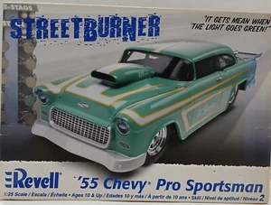 Revell Streetburner '55 Chevy Pro Sportsman 1:25 Scale Model Kit 2007 #85-2046 - Picture 1 of 8
