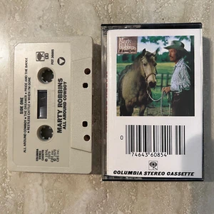 Cassette Marty Robbins All Around Cowboy 1979 CBS Columbia Records Tested - Picture 1 of 2