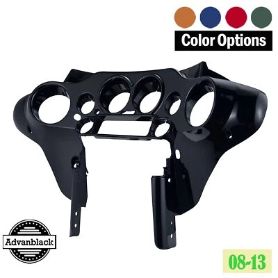 Carenado de murciélago interior a juego con colores para Harley Touring Street Glide 96-13 FLHX Foto 1 de 4