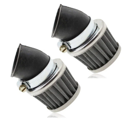 2x 35MM AIR FILTER POD CLEANER 50cc 90cc 110cc 125cc BIKE DIRT ATV QUAD PIT PRO - image 1 of 4
