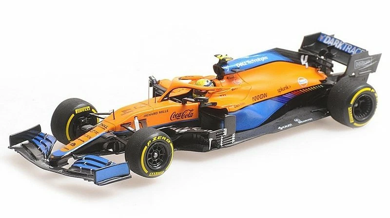 Minichamps Mclaren MCL35M #4 Lando Norris Bahrain GP 2021 1/43 537214304