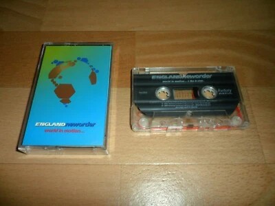 ENGLAND NEW ORDER - WORLD IN MOTION (VERY RARE 2 TRACK CASSETTE SINGLE)CASSINGLE - Image 1 of 4