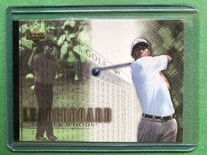 2001 UD Leaderboard RC Tiger Woods #90 - Picture 1 of 2