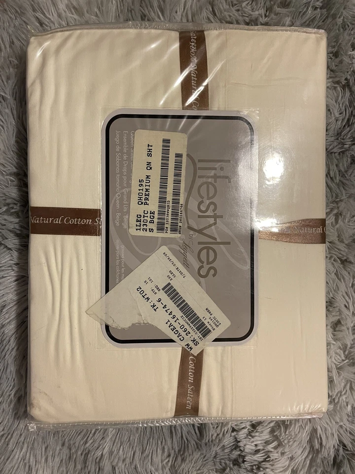 bed sheet set queen 100% Cotton Sateen - Image 1 of 3