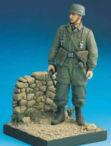 Kit Modelo Resina 1/16 Soldado Alemán Paracaidista (con base) Segunda Guerra Mundial Sin Pintar - Imagen 1 de 1
