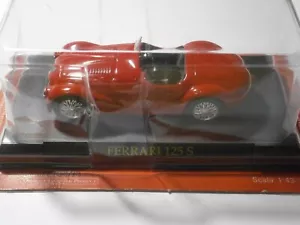 FERRARI 125 S. IXO METAL. 1:43. LIC. FERRARI. - Imagen 1 de 9