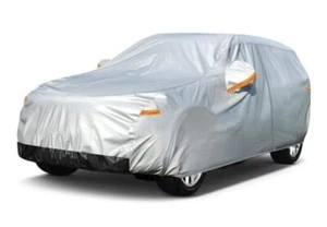 6 Layers SUV Car Cover Waterproof All Weather, S2-See vehicle size chart Silver - Picture 1 of 7