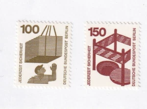 Berlin MNH ** 410-11 Hi vals from Accident prevention set - Picture 1 of 1