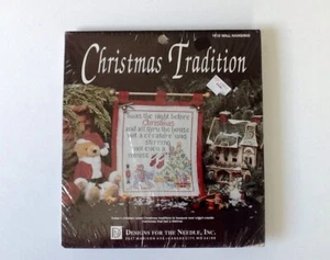 Christmas Traditions Wall Hanging Counted Cross Stitch Designs For The Needle - Picture 1 of 6