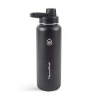 Thermoflask 40Oz Stainless Steel Chug Water Bottle, Onyx+Z