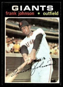 1971 Topps #128 Frank Johnson San Francisco Giants EX-EXMINT (st) - Picture 1 of 2