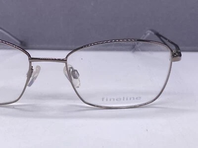 Monturas de gafas Titanflex mujer plateadas rectangulares ovaladas Eschenbach Fineline Foto 1 de 4