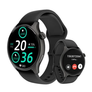 Hunkstar Smart Watch For Men/Women, Waterproof Smartwatch Fit iOS and Android - Picture 1 of 19