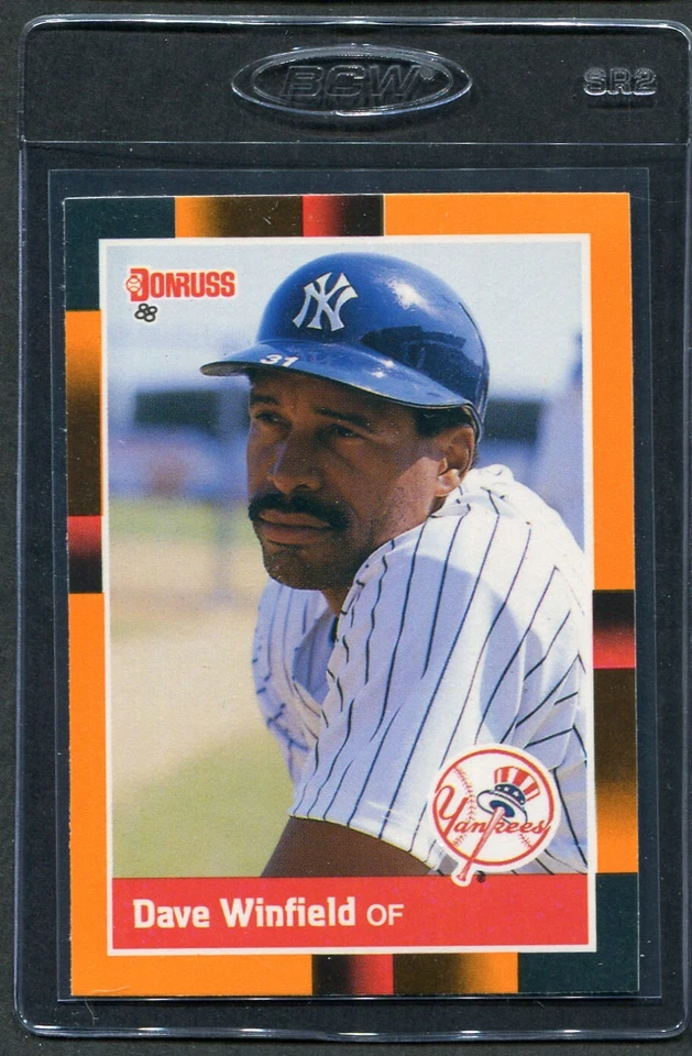 1988 Donruss Best Dave Winfield #244 Yankees Nm/mt - Image 1 of 1