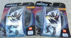 Two LEGO Galidor: Defenders of the Outer Dimension. Gorm Deluxe Figure 8314
