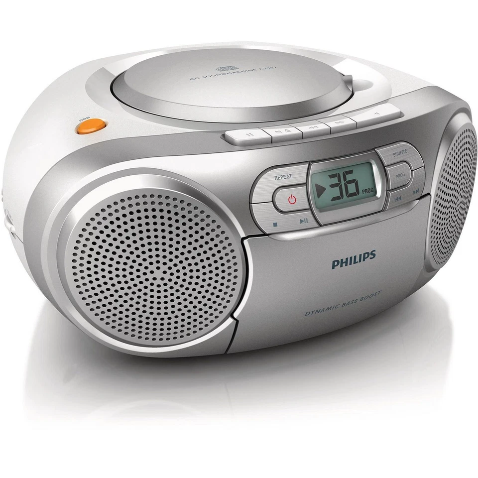 Philips AZ127 CD-Player Tragbare Stereoanlage