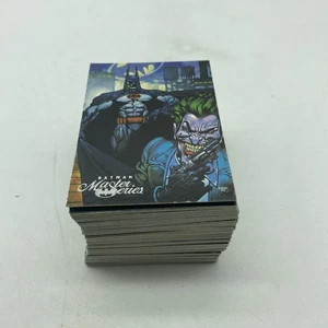 1995 Fleer Skybox DC Comics Batman Master Series Complete Base Set 1-90 - Picture 1 of 13