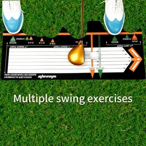 Posture Auxiliary Putter Practice Device Golf Training Aid Beginners - Picture 1 of 11