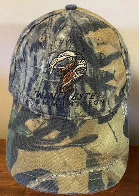 WINCHESTER Ammunition Camouflage/Camo Snapback Baseball Cap Hat - Image 1 of 4