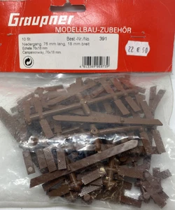 Niedergang 76 mm lang 18 mm breit  391   Graupner - Foto 1 di 1