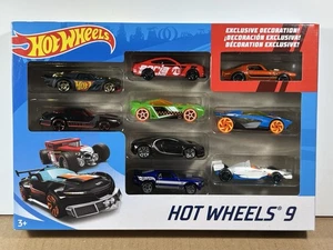 Hot Wheels 9 Packs W/Pontiac Firebird Trans Am Exclusive/Bugatti Chiron & More - Picture 1 of 9