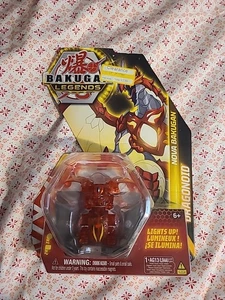 BAKUGAN LEGENDS: Red Nova DRAGONOID - Light Up Action Figure - New! - Picture 1 of 11