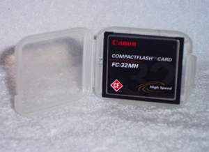 CANON COMPACT FLASH DIGITAL CAMERA MEMORY CARD FC-32MH HIGH SPEED OEM GENUINE - Picture 1 of 1