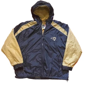 Vintage St. Louis Rams Jacket Mens Size Large NFL Football Puma 90s - Picture 1 of 7