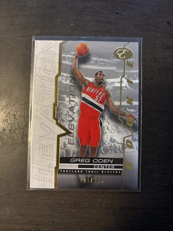 Greg Oden 2007-08 Bowman Elevation/999 Rookie RC SSP ¡RARO! Foto 1 de 1