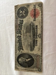 $2 Large 1917 Note - Picture 1 of 2