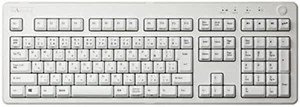 Topre REALFORCE R3 Keyboard Hybrid Full 45g Japanese White R3HA21 F/S w/Track# - Picture 1 of 7