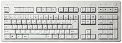Topre REALFORCE R3 Keyboard Hybrid Full 45g Japanese White R3HA21 F/S w/Track# - Image 1 of 4
