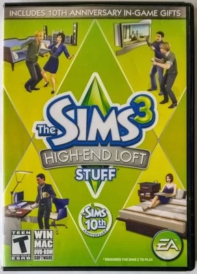 The Sims 3 High End Loft Stuff PC Expansion Pack 2010 Complete - Image 1 of 4