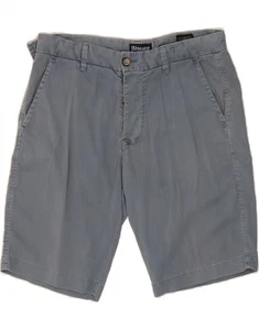 BLAUER Mens Chino Shorts W30 Medium Blue Cotton UJ15 - Picture 1 of 4