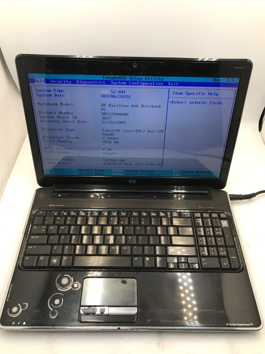 [ジャンク品] HP Pavilion dv6 15.6型ノートPC f030dc4d2bca7a0f.jpg
