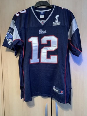 2012 New England Patriots Super Bowl Jersey Men’s Size XL - Image 1 of 4