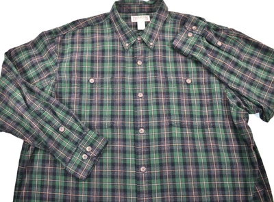 BKE Buckle Vintage Athletic Fit Distressed  Blue & Gray Hooded Shirt Mens L - Image 1 of 4