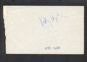 Jeffrey Hayden - Signed Autograph Book Page - TV Director - Hulk - Knight Rider - Picture 1 of 1