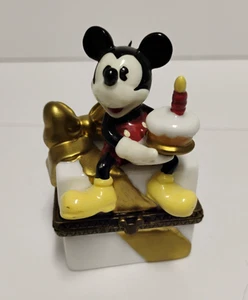 Disney MICKEY MOUSE / HAPPY DAY Miniature Trinket Box - Midwest of Cannon Falls - Picture 1 of 10