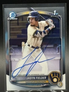 2025 Bowman JADYN FIELDER 1° Auto Cromato - Foto 1 di 2