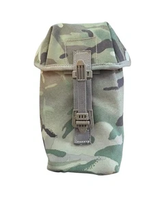 British Army MTP Osprey water bottle pouch carrier mk4 Grade 1 utility pouch - Foto 1 di 5