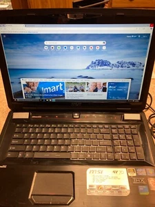 MSI GT70 laptop Intel i7-3610, 12GB, SSD & HD STORAGE, NVIDIA GTX 670m 3 GB - Picture 1 of 12