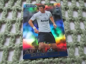 BPL Topps Authentics 2011/2012 Gareth Bale Foil Refractor Spurs Card *RARE* - Picture 1 of 2