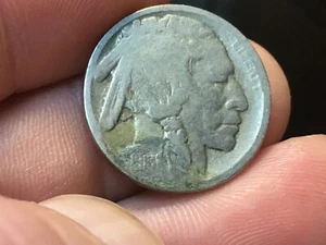 1913-D Tipo 1 (En Montículo) NÍQUEL BÚFALO Baja Acuñación 1 Moneda Fecha Restaurada - Imagen 1 de 2